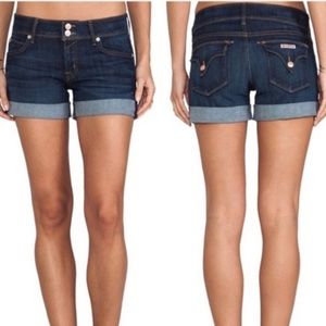 Hudson Crowley Mid Thigh Denim Shorts - Size 27